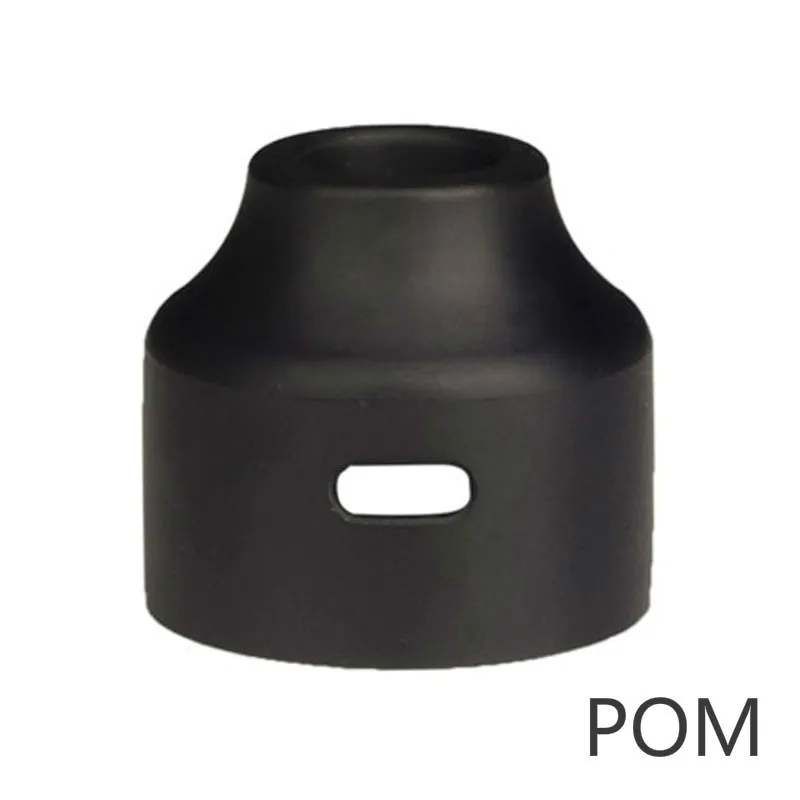 POM black ОСА Nano RDA/ОСА Nano RDTA 22 мм PC чайник в форме дизайна стеклянная верхняя крышка Замена-1 шт. стеклянная крышка ПК - Цвет: POM black