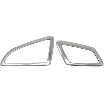 

Dashboard Air Vent Wind Outlet Cover Trim Sticker Interior Frame Silver for Honda 10Th Gen Civic 2016-2020