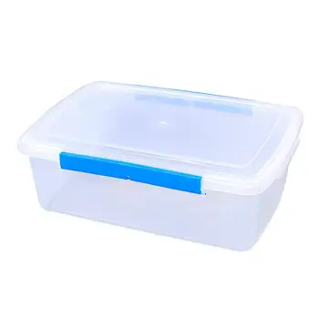 

1Pc Refrigerator Crisper Breathable Portable Crisper Food Container Storage Boxes for Kitchen Resturant Home