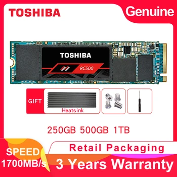 

TOSHIBA 3D NAND RC500 SSD 250GB 500GB 1TB M.2 2280 NVMe PCIe Gen3x4 Internal Solid State Drive Hard Disk For Laptop NoteBook PC