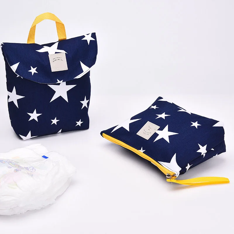 Baby Stroller Organizer Bag Diaper Bag Hook Baby Carriage Waterproof Large Capacity Stroller Accessories Travel Nappy AXP008