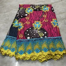 High-End Lace Fabric Wax Cord Lace Fabric African Lace Fabric New Wax Cord Lace For Women Wedding Party Dress WD101710