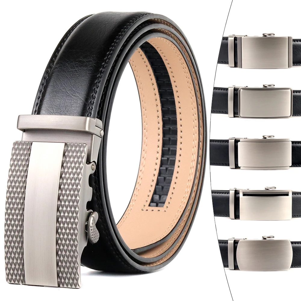 Large online sales Genuine LUXURY Designer Men Belts For Jeans Leather