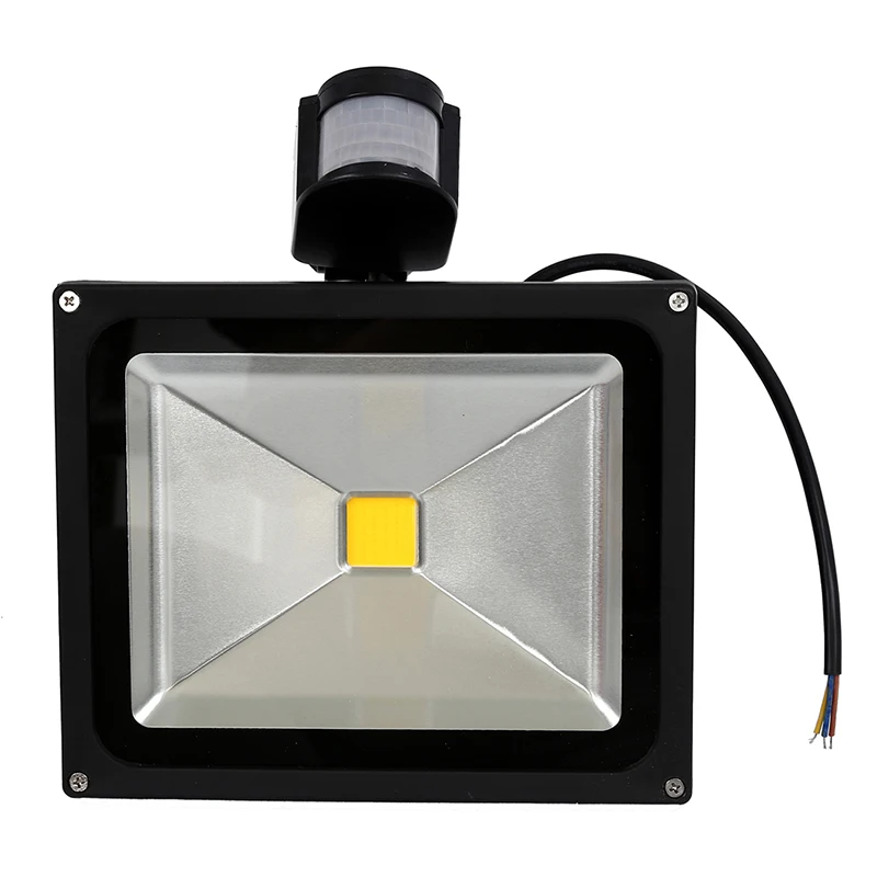 

TOP 30W LED PIR Motion Sensor Flood Light Lamp Warm White 85-265V
