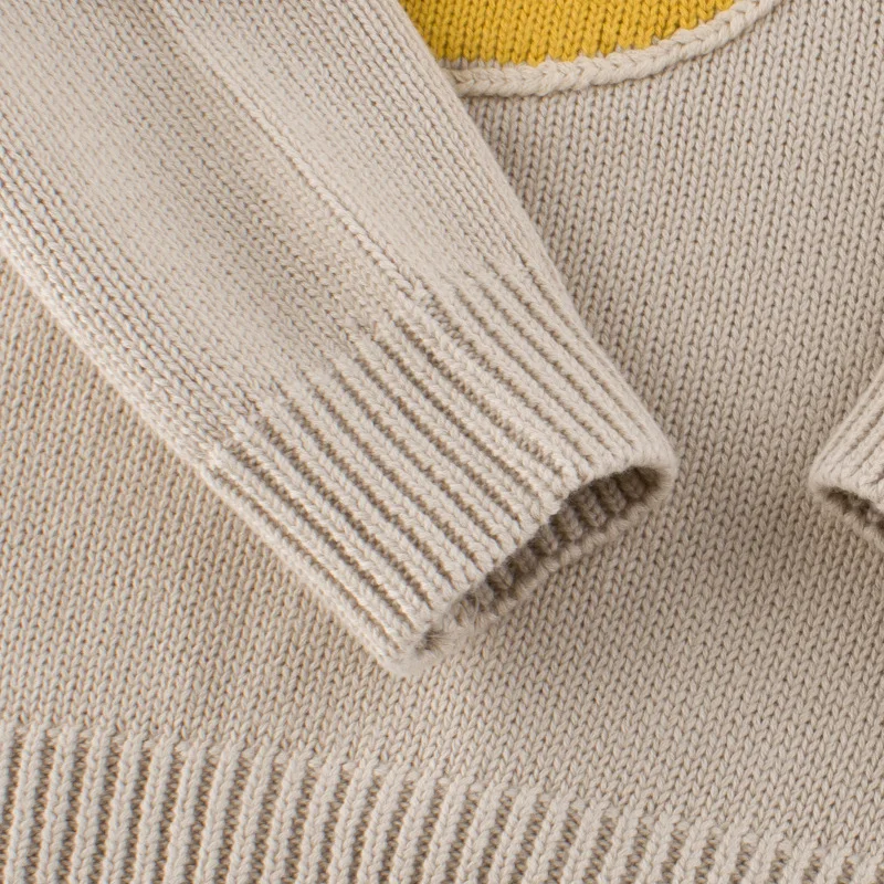 new Autumn And Winter Children's Sweater Orangemom Brand Official Store Children's Clothing Boys' Knit Hoodies Baby boy Clothes