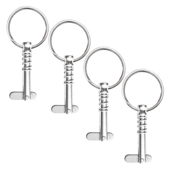 

4 Packs Quick Release 25.4 CM Diameter Droop Can and Spring Sunshade Ferrule Marine Hardware Parts Are Made of 316 Stainless Ste