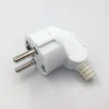 Eu AC Power Adapter Socket 16A 250V Connector Cable Electrical Plug White Black Male Converter Adaptor Detachable Plug ► Photo 3/3