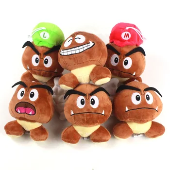 

Super Mario Bros Goomba Plush Stuffed Dolls Plush Toys 16CM NEW Plush Toys Figures Toys