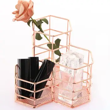 

Desktop Organizer Pen Holder Makeup Storage Box Stand Case School Office Stationery Pen Container Office Supplies Dropshipping