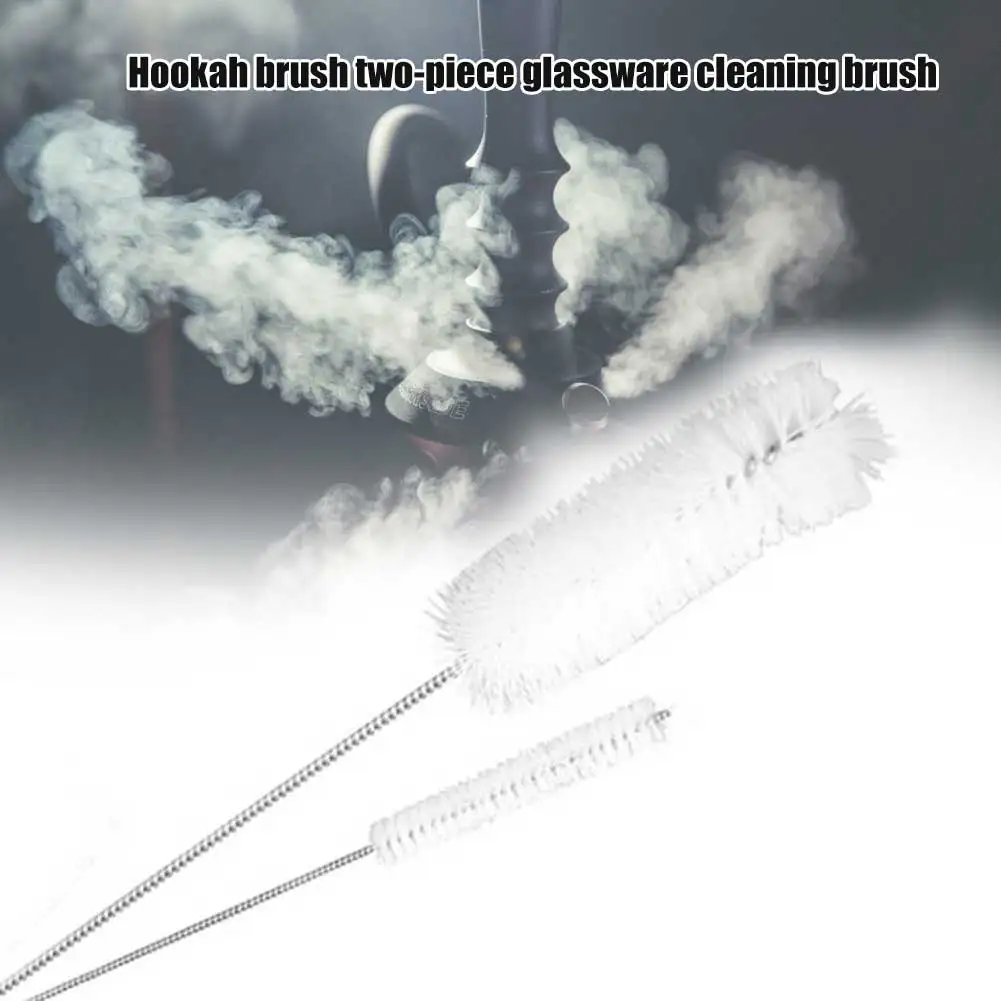 Bottle Cleaning Brushes 2Pcs Kitchen Plastic Metal Multifunction Clean Brush Set DNJ998