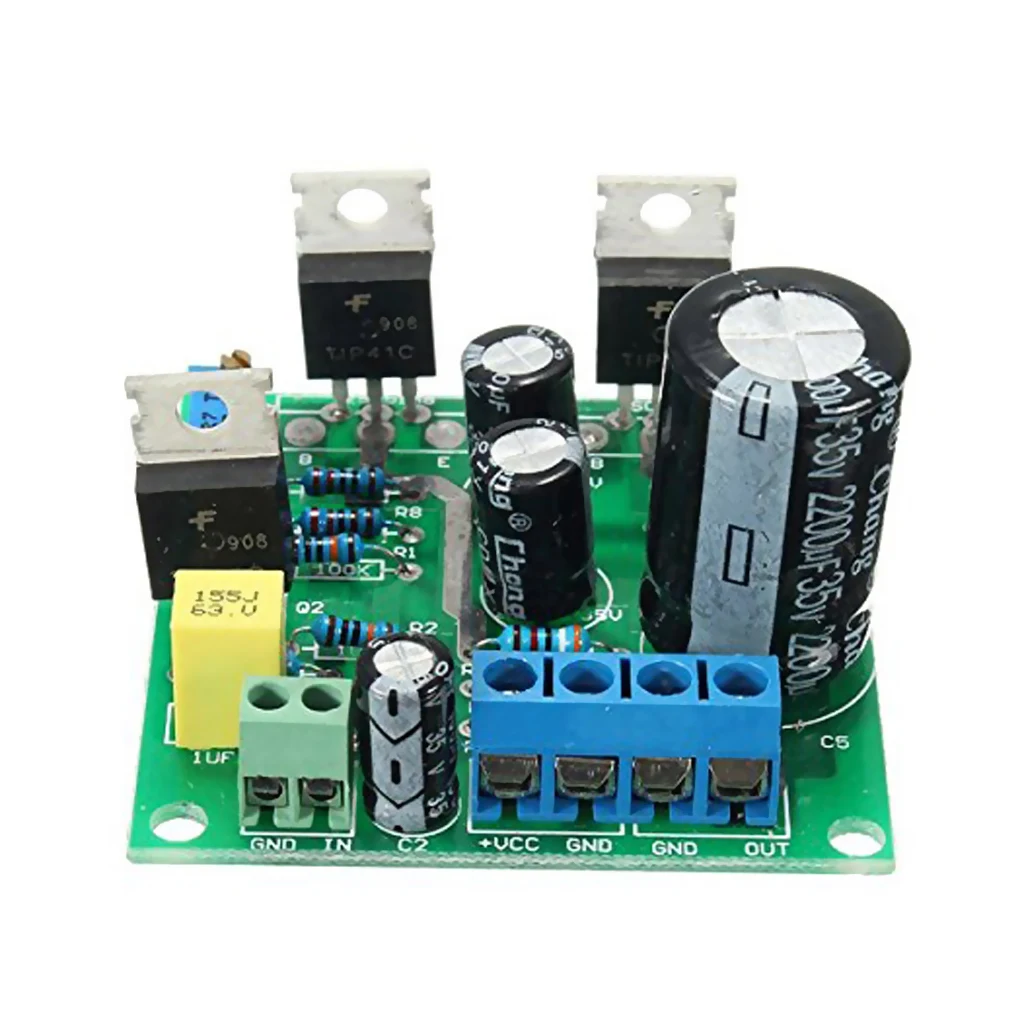 Details about   DC 12-30V TIP41C 5W Mono Channel Digital Audio Power Amplifier Board Class A 