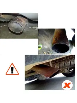 

Car Stainless Steel H-shaped Bevel Exhaust Pipe Tail Throat Nozzle for A5 A6L S6 B36B