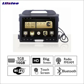 

Liislee For Kia sportage Car Radio GPS Audio Video Multimedia Player WiIFi DVR Navigation Android System No CD DVD