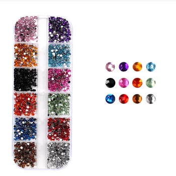 

37Pcs Nail Art Brushes Set Striping Tape Stickers Rhinestones Decoration Box Dotting Manicure Set For Nail Foils Design Tool Kit