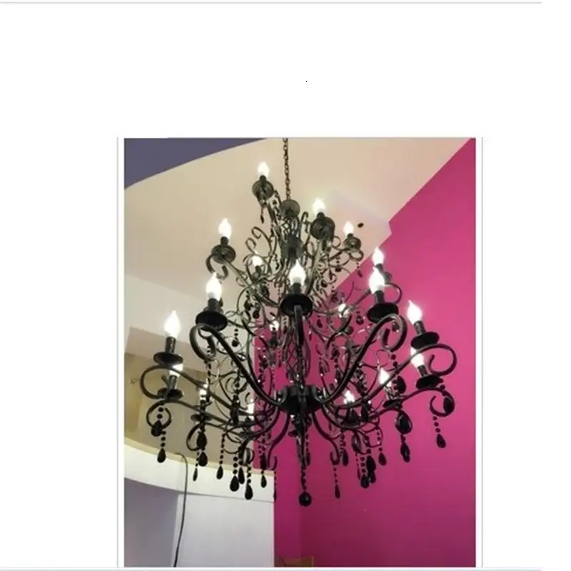 Lustre Hanglampen Винтаж Lampara де Techo Colgante Moderna Хрустальный потолочный светильник Suspendu Luminaria подвесной светильник в стиле лофт