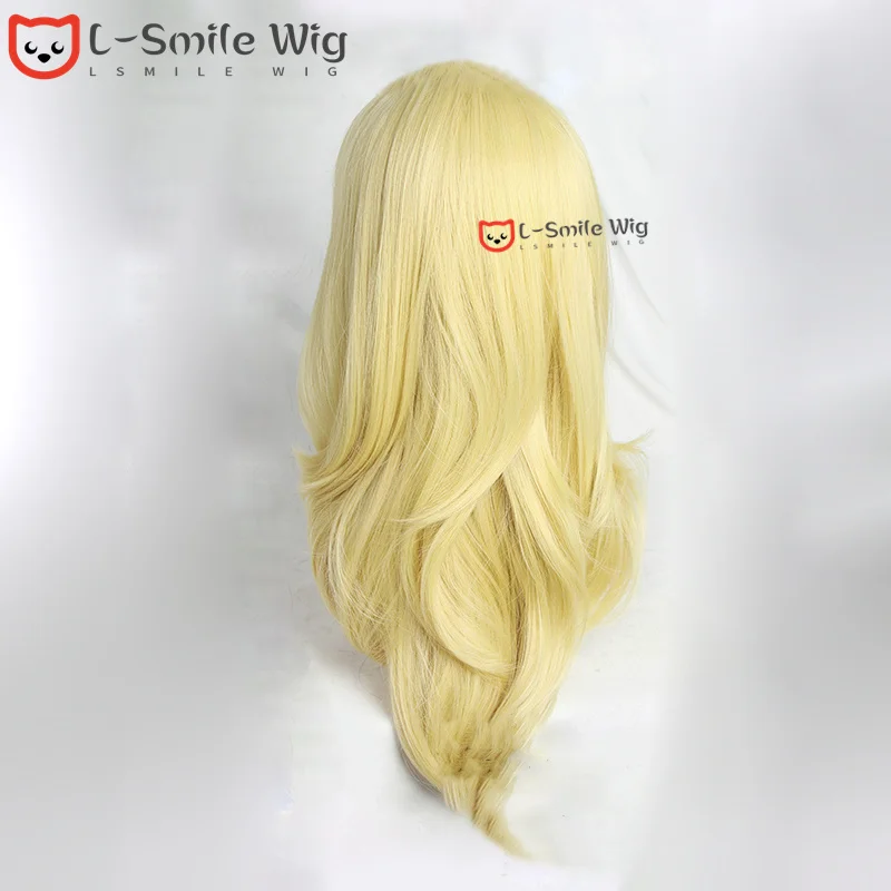 diy halloween costumes Anime Tokyo Revengers Emma Sano Golden Long 65cm Cosplay Wig Heat Resistant Halloween Party Women Sano Emma Wigs + Free Wig Cap witch halloween costume