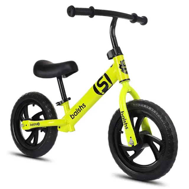 Doki Toy 12 Inch Balance Bike Walker Kids Ride On Toy For 2-6 Years Old Children Learning Walk Two Wheel Scooter No Foot Pedal 6