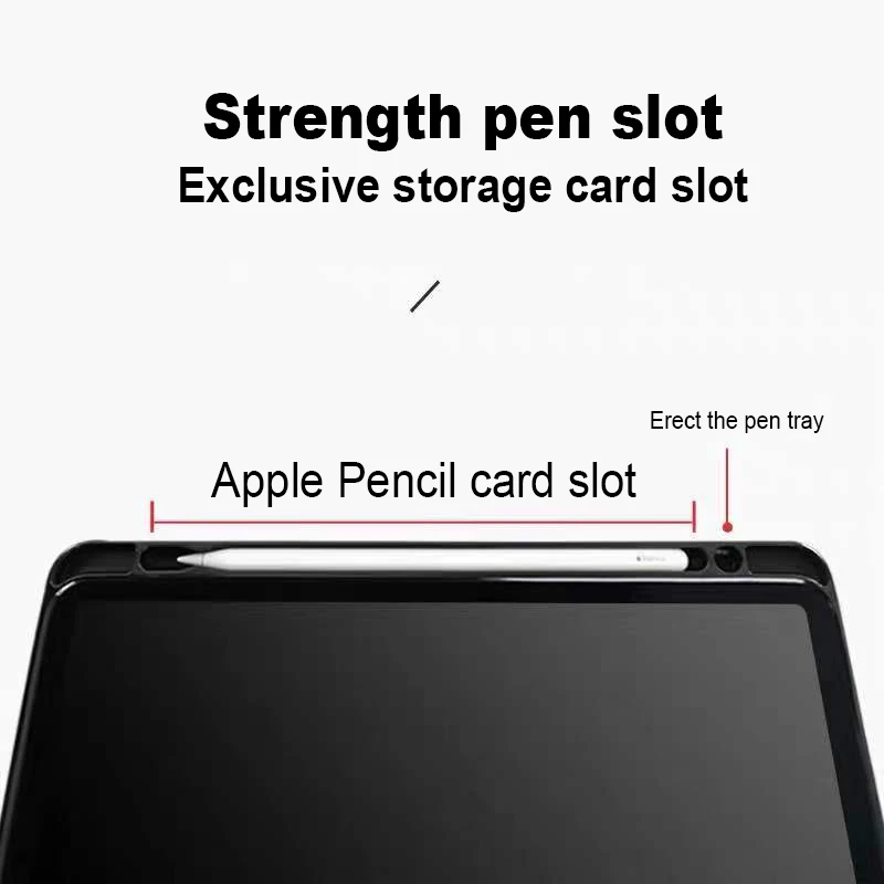 Чехол для планшета iPad 10 2 Air3 Mini5 2019 смарт чехол 2017 2018 Air 1/2 9 7 Pro 5 с лотком ручки|Чехлы