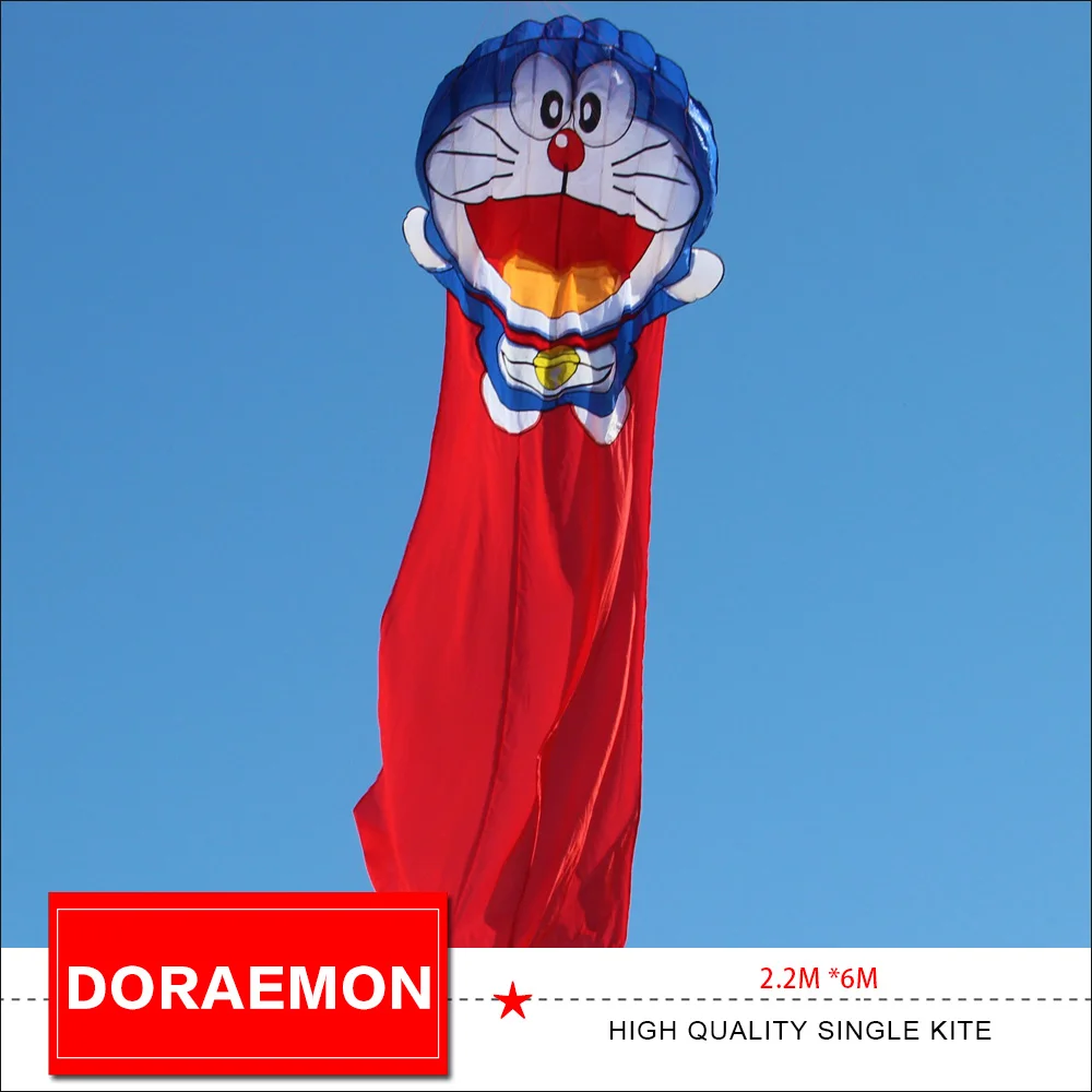 New Arrival Doraemon Kite 2m*6m Soft Inflatable - Kites & Accessories -  AliExpress