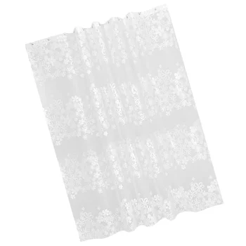 

1pc Bathroom Curtain European Style Stylish Chic Household Bath Curtain for Bathroom