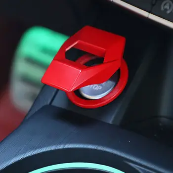 

Aluminum Alloy Start Stop Engine Push Button Switch Cover One Button Start Button Car Universal Modified Interior Decoration Acc