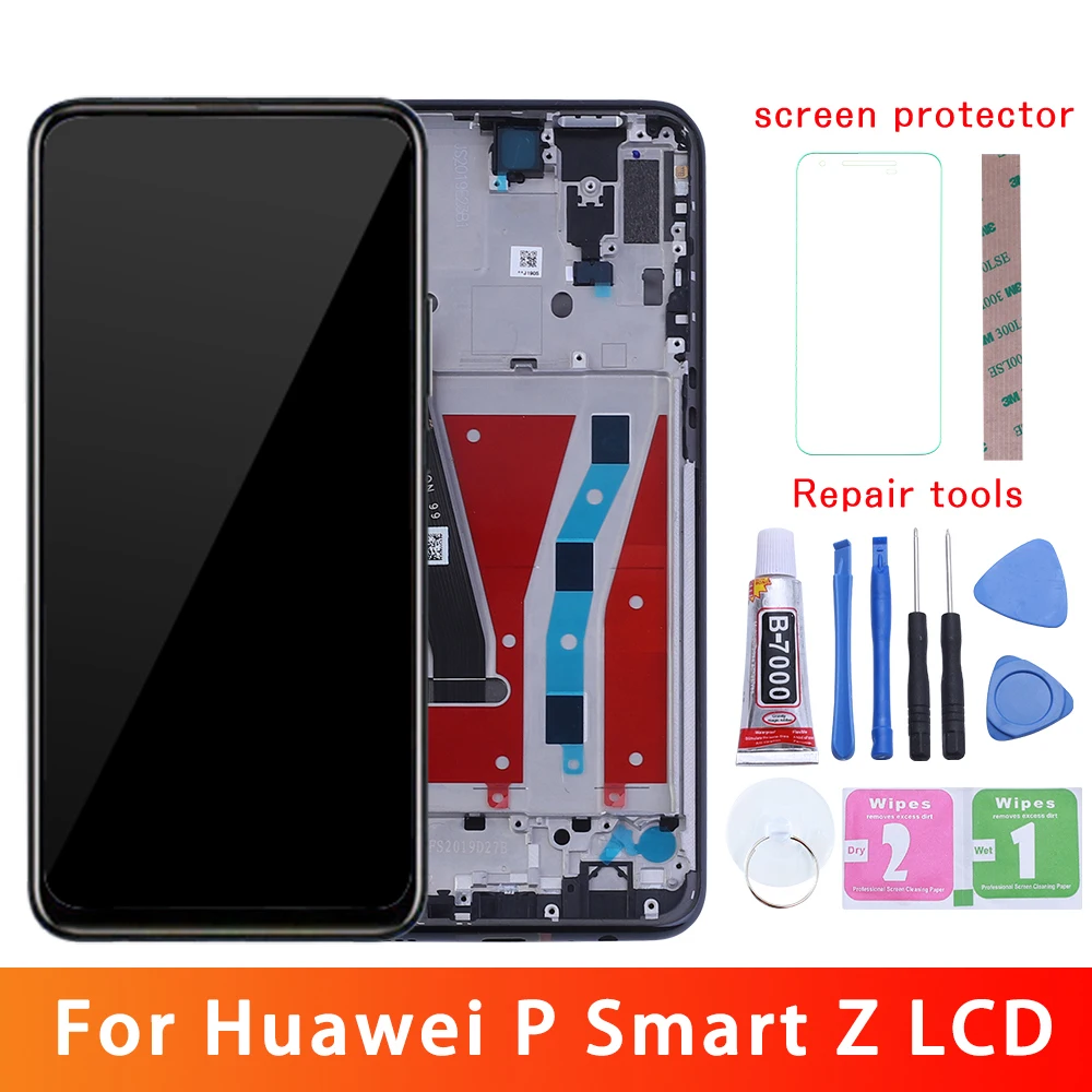 Оригинальный ЖК-дисплей для Huawei P Smart Z/ Y9 Prime 2019 сенсорный экран дигитайзер в сборе