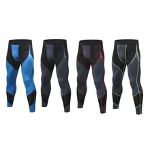 S-2XL брюки для мужчин быстросохнущие высокоэластичные спортивные штаны Леггинсы для йоги Рашгард спортивные брюки для фитнес-зала