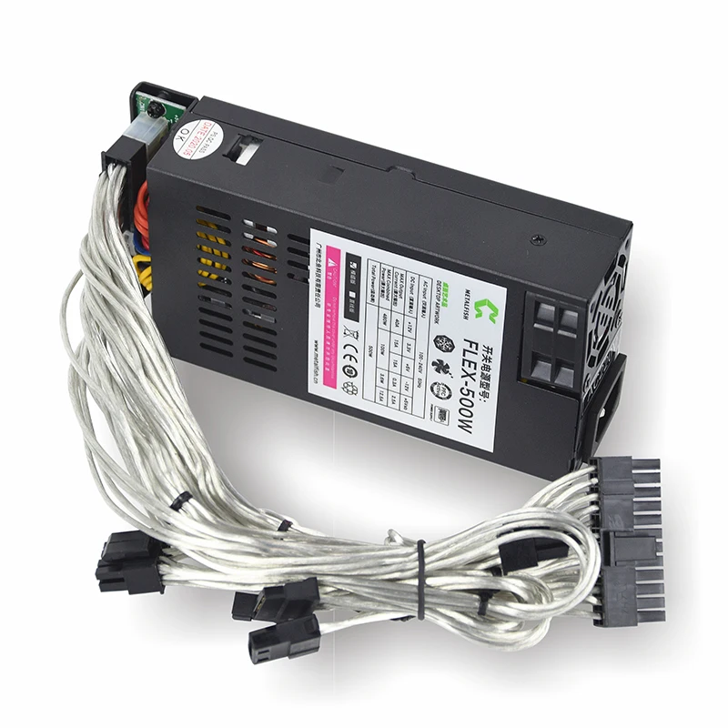 Fonte de Alimentação w para Itx Pfc para Sistema Metalfish Flex Modular 400 Flex-atx 300 pc Pequeno 1u Computador Ativa Pos Aio 500 w Psu - Imagem 3