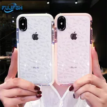 Camadas duplas super à prova de choque silicone caso para iphone 11 pro max 7 8 6 s mais 5S se x xs max xr engrossar cores duplas capa macia(China)