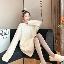 

Maternity Clothes Warm Knitted Sweaters In Autumn And Winter Fashion Autumn Clothes 2021 New