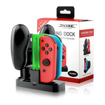 

LED Light Stand Charger Station for Switch Joy-Con Controller Gamepad Charging Dock Stand Charger for NS Nintend Switch Pro