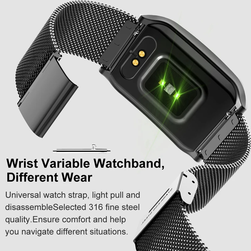 N9 Smart Watch Men Women Watches Waterproof IP68 Heart Rate Monitor Blood Pressure Fitness Tracker Smartwatch for IOS Android