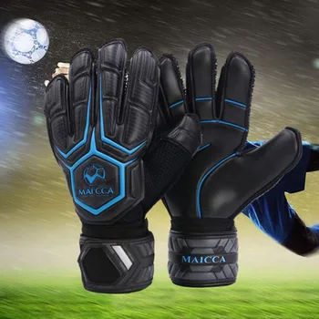 

Professional Goalkeeper's Gloves Thickened Latex Finger Protection Football Training Glove Size 8 9 10 Soccer Ball Accessories