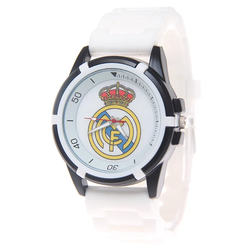 Football Club Supplies Men Watch Waterproof Silicone Women Watches Children Watches Sport Men Watch Clock Montre Homme
