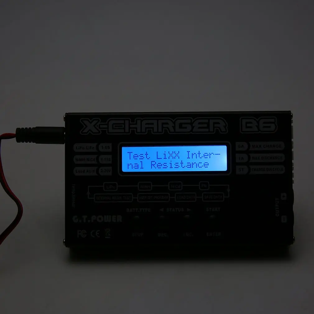 G.T. power B606 ЖК-дисплей RC батарея интеллектуальное зарядное устройство для 1-6S LiPO/li-ion/LiFE 1-15S NiCD/NiMH RC батарея