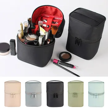 

Cosmetic Case Organizer Portable Makeup Bag 3D Waterproof Large Capacity Travel Cosmetic Case TN99