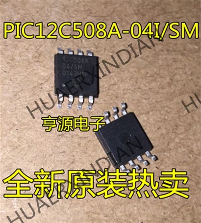 10 шт./лот PIC12C508 PIC12C508A-04I/SM 12C508A в