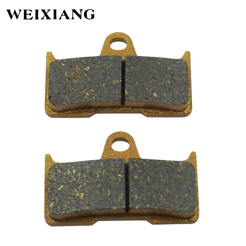 

2 металлические задние тормозные колодки для Kawasaki 43082-0055 ATV UTV