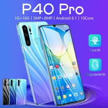 Лучшие продажи продуктов P40 PRO четырехъядерный 6,3 дюймов камера Android 6,1 1G+ 16G gps 3g звонок мобильный телефон США поддержка дропшиппинг
