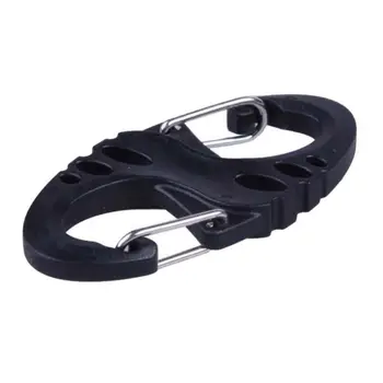

Camping Backpack Kits Hanger Buckle Key RingShape Snap Hook Carabiner Biner Clip Outdoor Quick Release Keychain