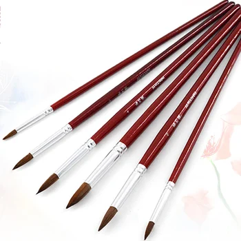 

6Pcs Paint Brushes Painting Accessories Portable Paintbrush Line Drawing Pen Water Color Brush for Adults Painting Brushes Pen