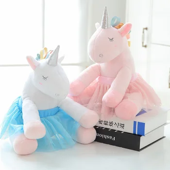 

Nordic Ins Style Unicorn Plush Stuffed Toys Unicorn New Soft Toys Baby Bedroom Decoration Newborn Baby Gifts
