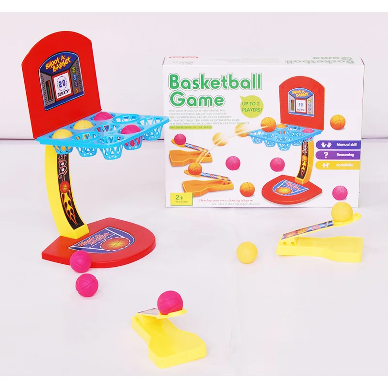 

Children Shooting Toy Ejection Basketball Shooting Toy Tabletop Game Parent And Child Interactive Tabletop Toys