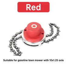 

Lawn Mower Threaded Chain Mowing Head Chain Lawn Mower Parts Tools Mowing for Garden Trimmer Grass Cutter