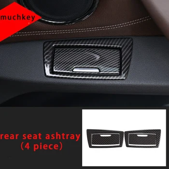 

For BMW X1 F48 2016-2019 rear seat ashtray chrome molding trim 2pcs