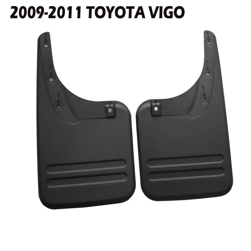 Брызговики брызговики крылья для Toyota Vigo 2009-2011 черный 4 шт набор YC101022