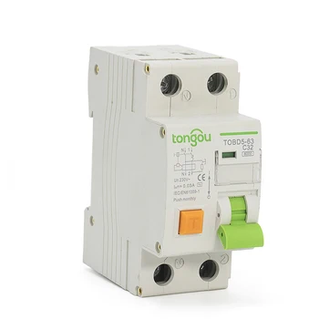 

Type AC RCBO 32A 30mA 6KA 36mm Electromechanical Type Residual Current Circuit Breaker With Over Current and Leakage Protection