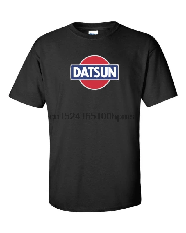 Черная футболка Datsun с логотипом в стиле ретро Новинка! S-5XL Tee 240z 260z 280z ZX 510 Fairlady |
