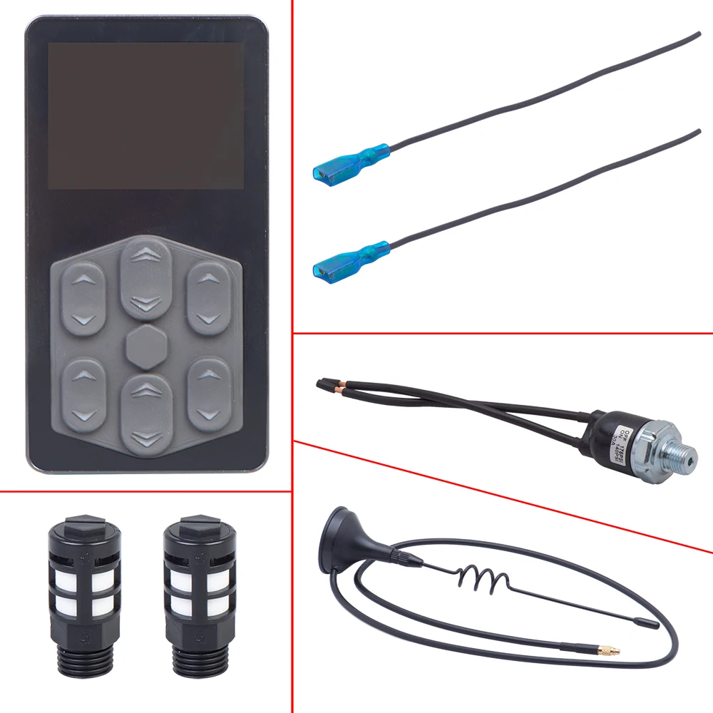 Control Remoto Por Smartphone Para Suspensión Neumática - Incluye Sensores Y Cableado, Sin Batería
