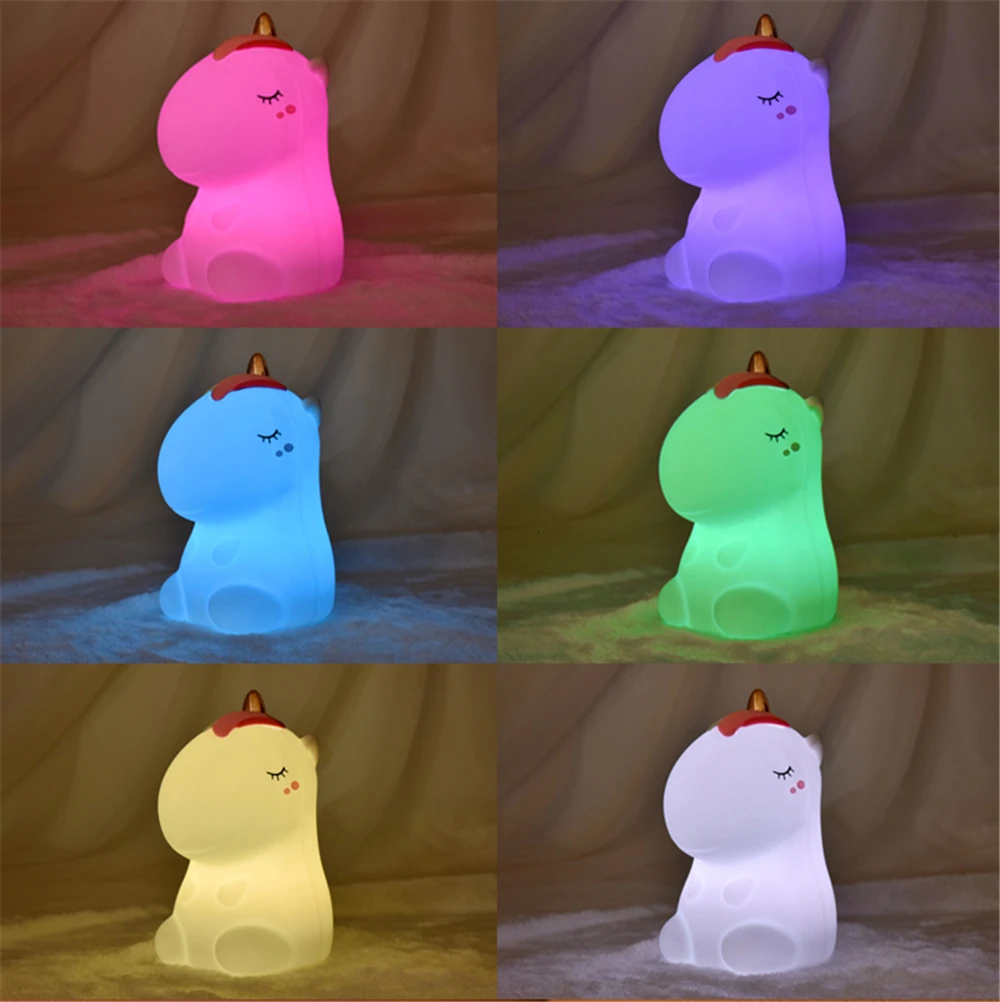 Unicorn Silicone LED Lamp